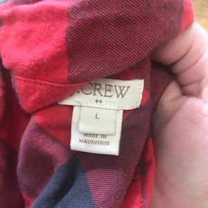 J. Crew Factory Tops - JCrew Factory Flannel size L J. Crew Factory Tops - JCrew Factory Flannel size L